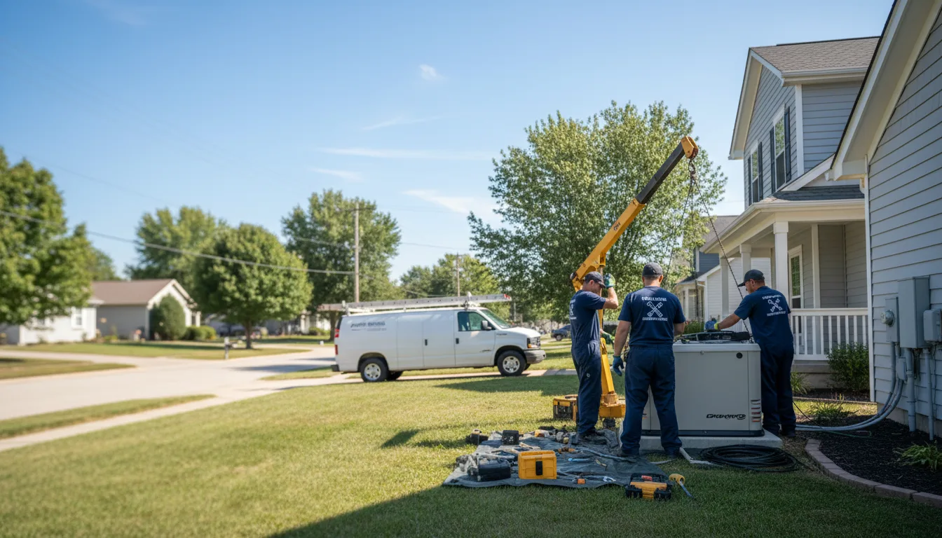 Generator Installation in Kilbourne, IL near me